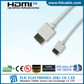 Ultra Slim HDMI to Mini HDMI Cable